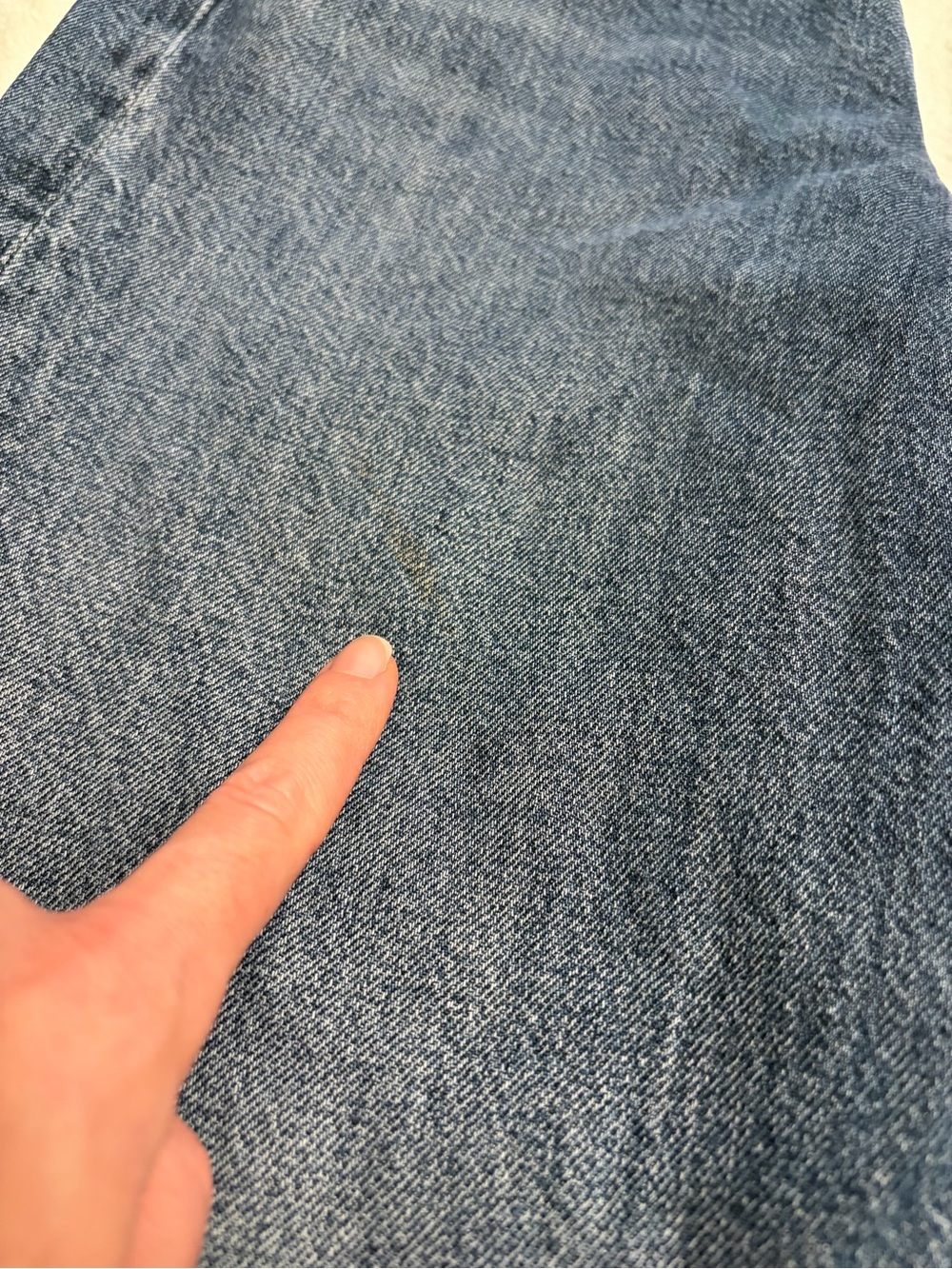 Citizens of Humanity Women Jeans 25 Blue Denim Anina Dark Button Fly Wide Leg - Picture 14 of 16